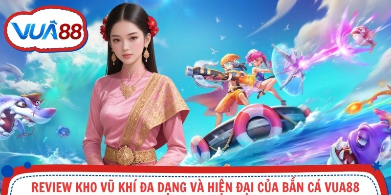 Review kho vũ khí đa dạng và hiện đại của bắn cá vua88