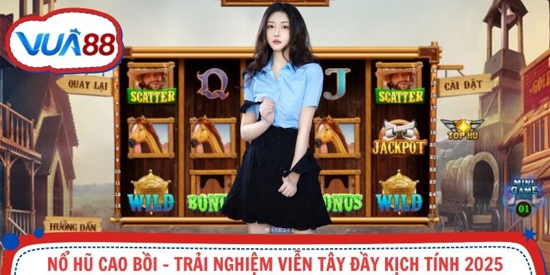 Nổ Hũ Cao Bồi – Trải Nghiệm Viễn Tây Đầy Kịch Tính 2025
