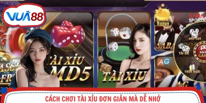 Cách chơi tài xỉu đơn giản mà dễ nhớ